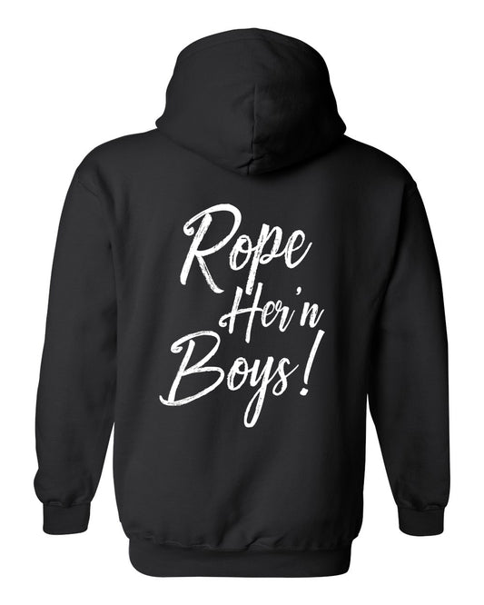 Rope Her 'n Boys Hoodie Black