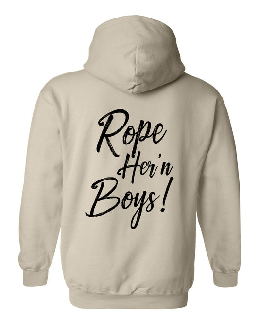 Rope Her 'n Boys Hoodie Sand