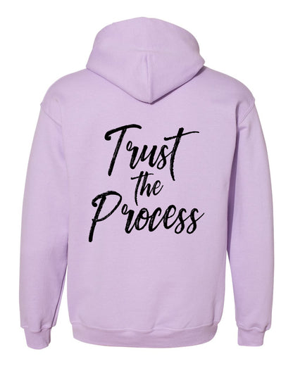Trust The Process Hoodie Orchid
