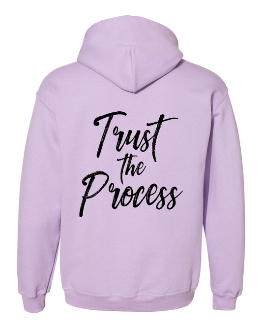 Trust The Process Hoodie Orchid