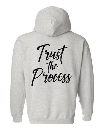 Trust The Process Hoodie Ash