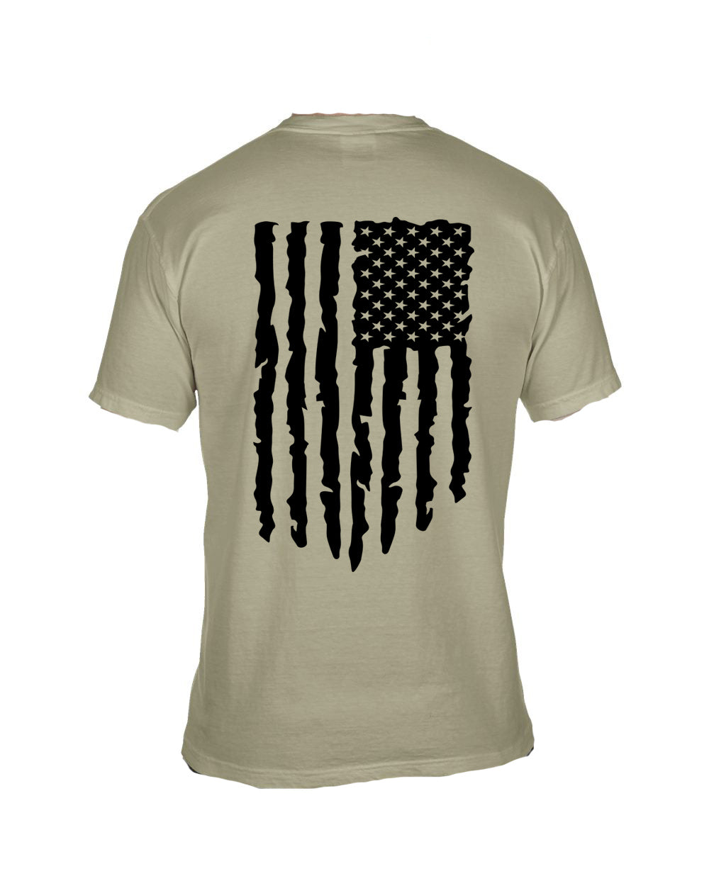 Sandstone American Flag