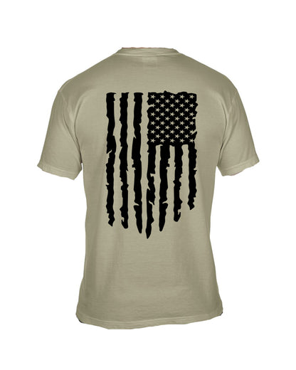 Sandstone American Flag